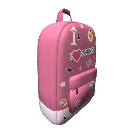 Roblox Item Pink Changi Backpack