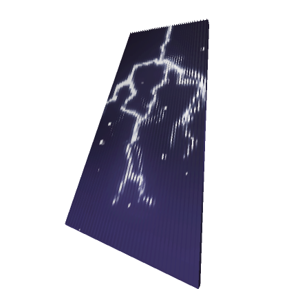 Roblox Item Animated Cape: Lightning
