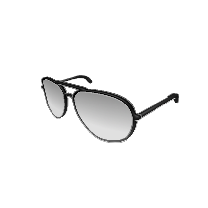 Roblox Item White Void Aviator Glasses - Cartoony Outline