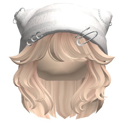 Autumn Squared Hat (Blonde Hair) - Roblox