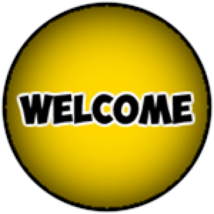 Welcome - Roblox
