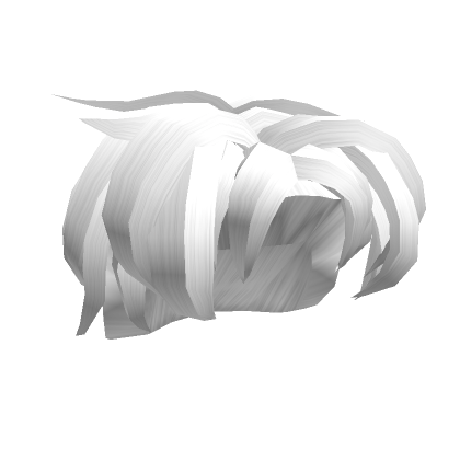 Roblox Item White Anime Short Hairstyle