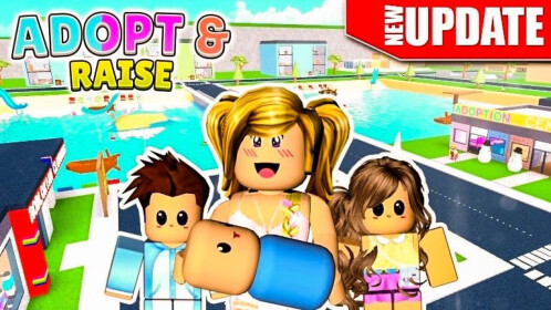 Adopt And Raise A Cute Baby - Roblox