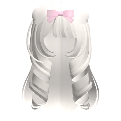 cute curly princess puppy hair in light blonde
