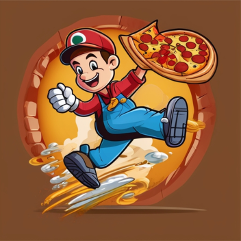 Obby but you are a pizza delivery boy