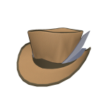 Brown Top Hat