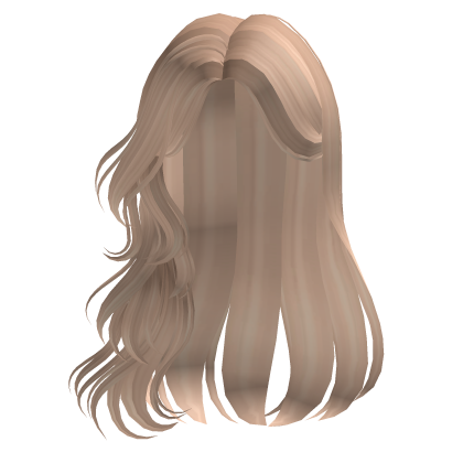 Blonde Wavy Layered Hair Roblox item