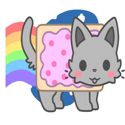 Kawaii Nyan Cat Roblox decal