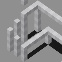 Isometric camera prototype icon