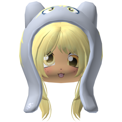 Derpy Kawaii Yellow Hair w/ Pony Hood