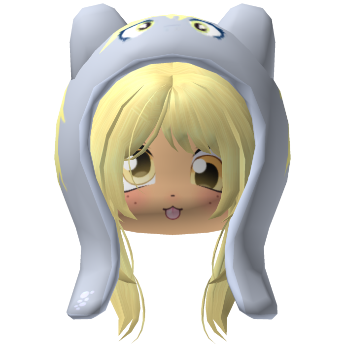Derpy Kawaii Yellow Hair w/ Pony Hood