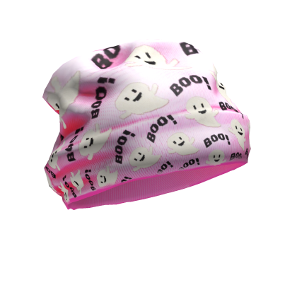 Y2K Pink Halloween Ghost Skully 👻