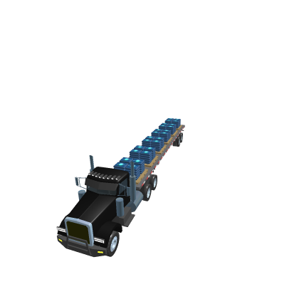 FlatbedSemi w/ Fertilizer Pallets