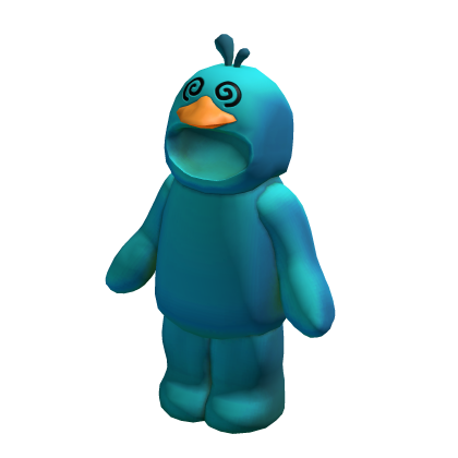 Cyan Confused Duck Bodysuit thumbnail