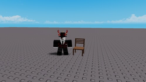 Baseplate with a chair.