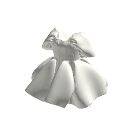 🫧 White Ballroom Bloom Dress