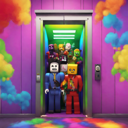 The Rainbow Friends Elevator