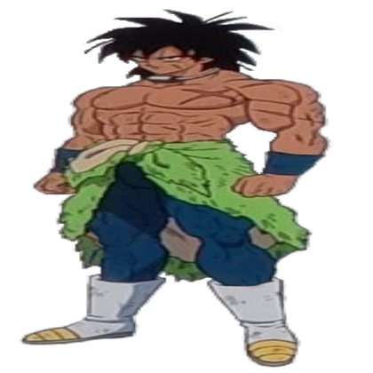 Dragon Ball Super Broly Battle Damage Roblox decal