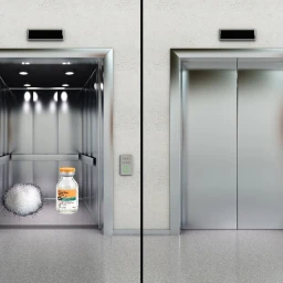 elevator ride into  magnesium sulfate icon