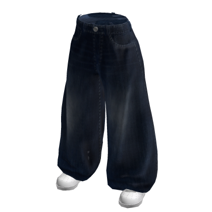 Vintage Baggy Skater Pants (Navy) thumbnail