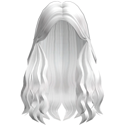 Preppy Wavy Soft Girl Hair White Roblox item
