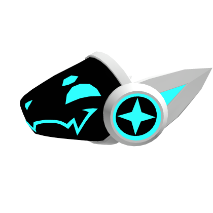 Protogen Visor [Blue/White]
