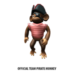 Official Team Pirate Monkey