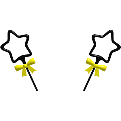 Black/Yellow Diwali Sparkler Headband Bows (Addon)