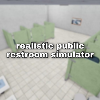 realistic public restroom simulator