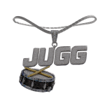 Juggs Custom "Drums & Sticks" Diamond Chain