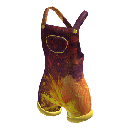 Painted Overalls - Orange thumbnail