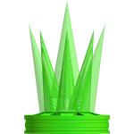 (CODE: greenicecrown) Green Ice Crown