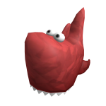 Red Sparkle Time Shark