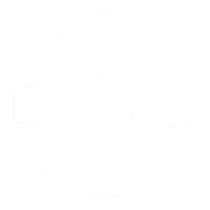 White Settings Button