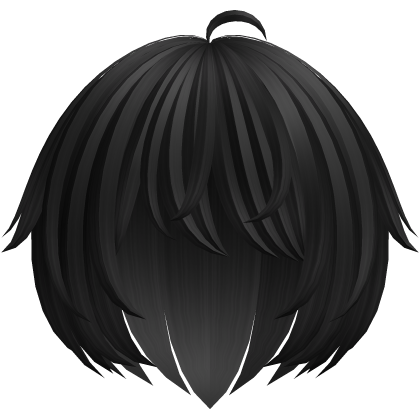 vkei short emo hair black