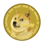 Doge king group with dog citzens Group