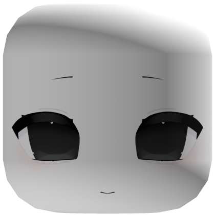 ♡ kawaii chibi happy smile face mask Roblox item