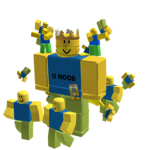 noob group with real king