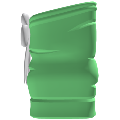bow back off shoulder top R [ Green ]