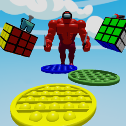 Escape Pop it Fidget Toy Obby Parkour! [EASY]