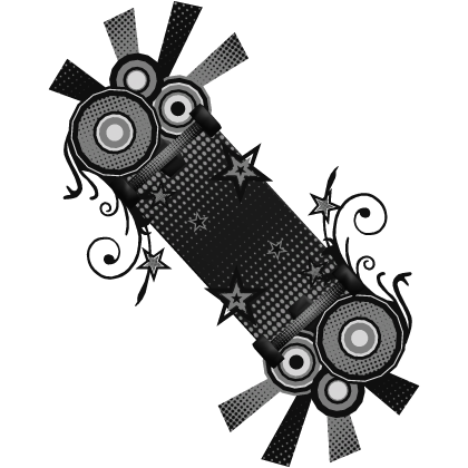 Grey Frutiger Metro Skateboard Roblox item