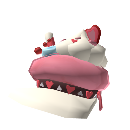 Strawberry Soda Cream Beret Cap Roblox item