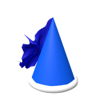 Blue Princess Hat