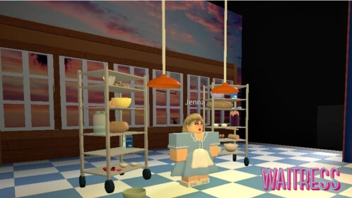Waitress Set Theatre