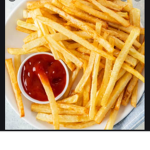 AFrench fries are tasty