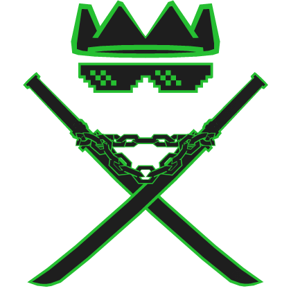 Cartoony Green Chain Shades Swordpack Combo Roblox item