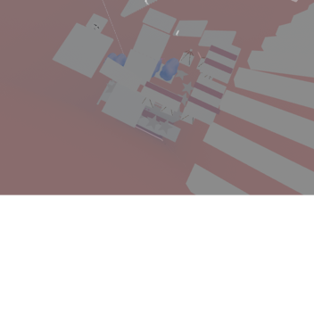 Fairy pink and white tower
