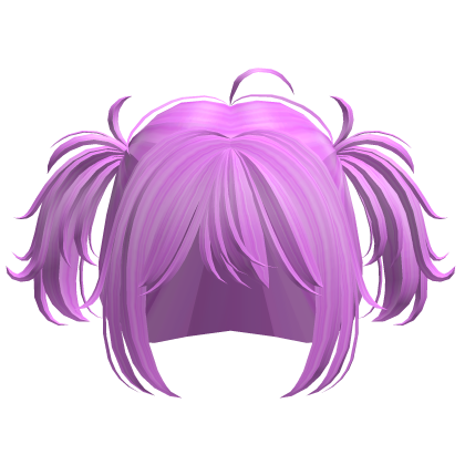 pink short girl hair