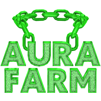 Aura Farm Green Chain Roblox item