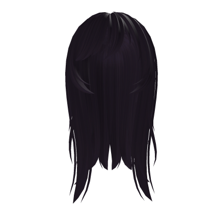 purple emo scene y2k layered hair w bangs Roblox item